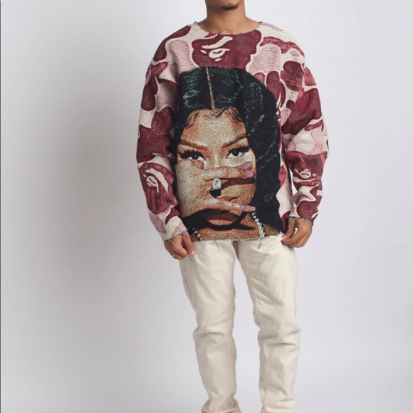 Sweaters | Nicki Minaj X Bape Tapestry 